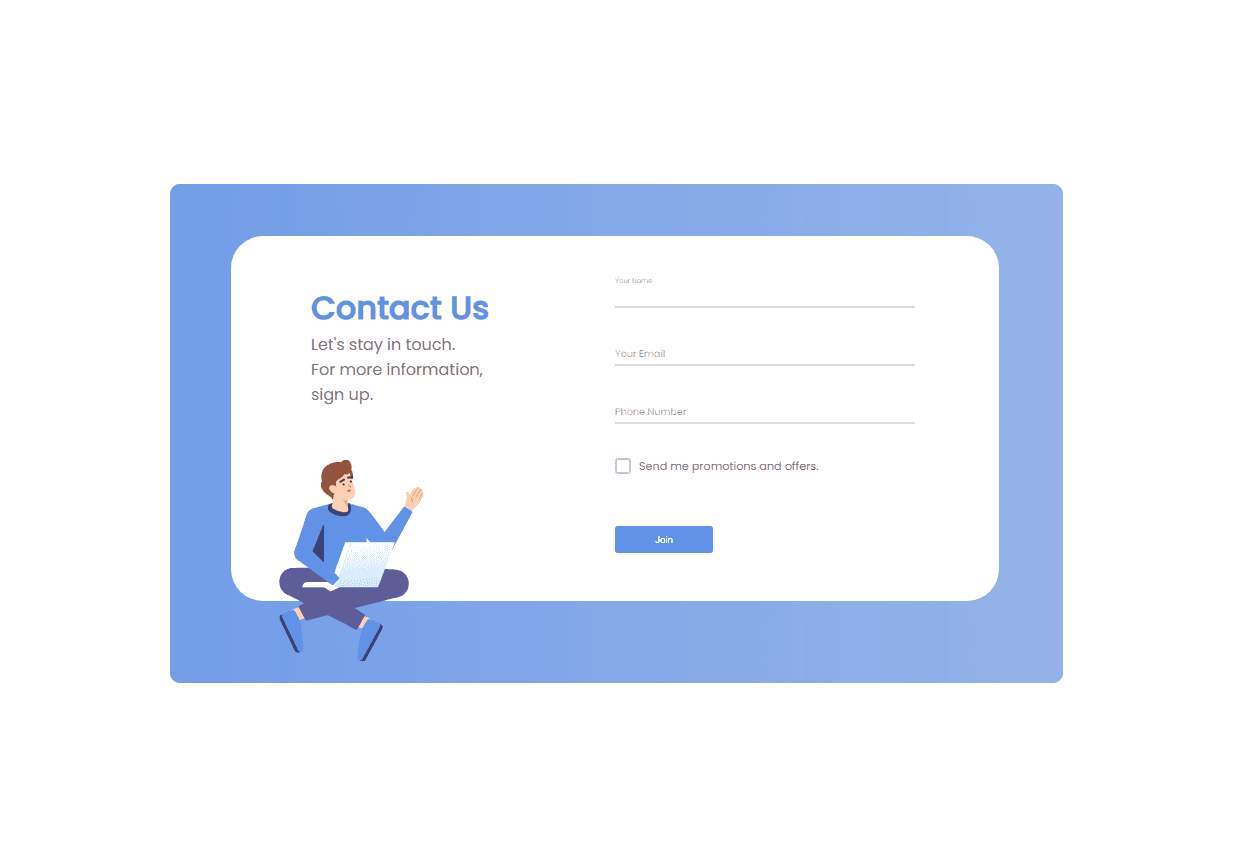 Form Contact Us